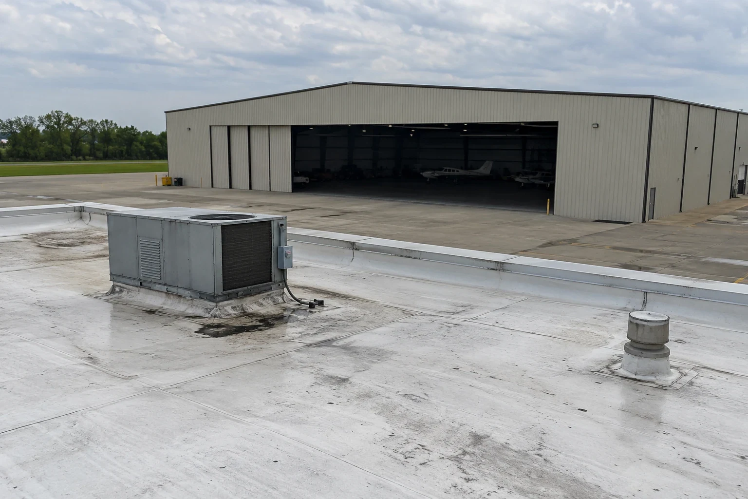 Aircraft Hangar Roofing in Temple, TX