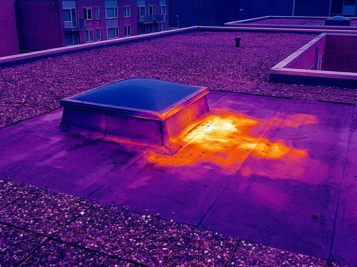 Infrared Roof Moisture Survey in Temple, TX
